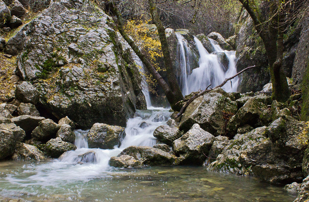 nacimiento del rio Guadalquivir en quesada, paraje natural en Sierras de Cazorla