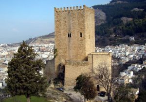 castillo de la yedra, fortificacion del parque natural sierras de cazorla, segura y las villas
